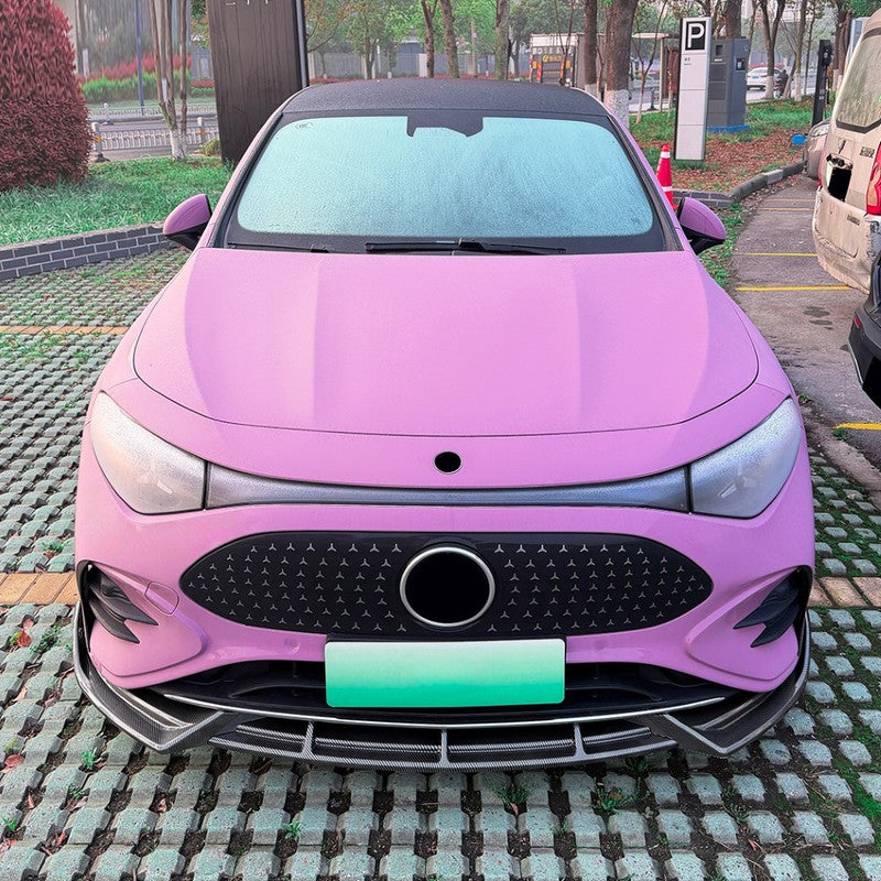 Car Craft Compatible With Mercedes Benz Cla C174 C178 2026+ Amg Line Front Bumper Lip  Splitter Skirt Trim Zst-1540 Gb Glossy Black CC-10944