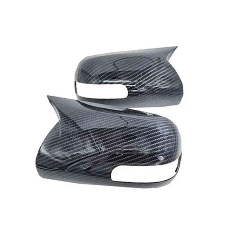 Car Craft Compatible With Toyota Camry Xv40 Mark X Reiz 2005-2011 Side Rear View Case Wing Cap Shell Housing Mirror Covers 3m Tape Pasting Style Carbon Fiber Look Usa CC-11521