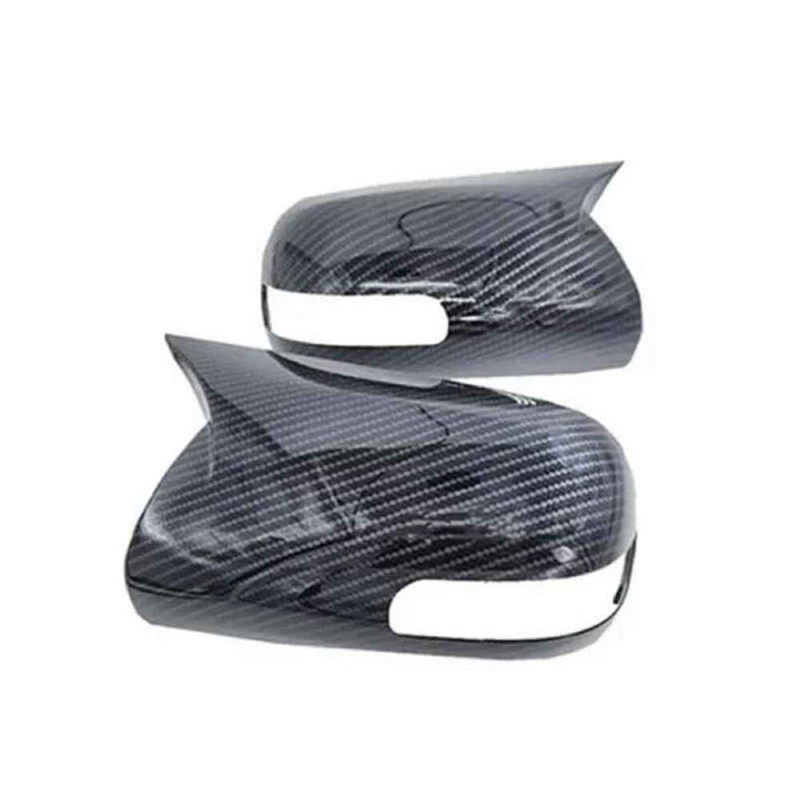 Car Craft Compatible With Toyota Camry Xv40 Mark X Reiz 2005-2011 Side Rear View Case Wing Cap Shell Housing Mirror Covers 3m Tape Pasting Style Carbon Fiber Look Usa CC-11521