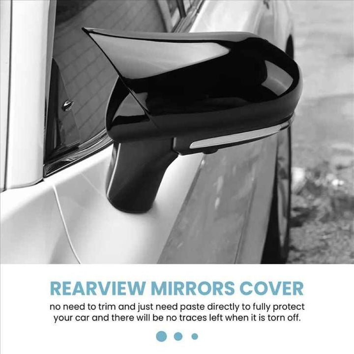 Car Craft Compatible With Toyota Camry 2018‑2025 Le Se Xle Xse Side Rear View Case Wing Cap Shell Housing Mirror Covers 3m Tape Pasting Style Carbon Fiber Look Model A CC-11525
