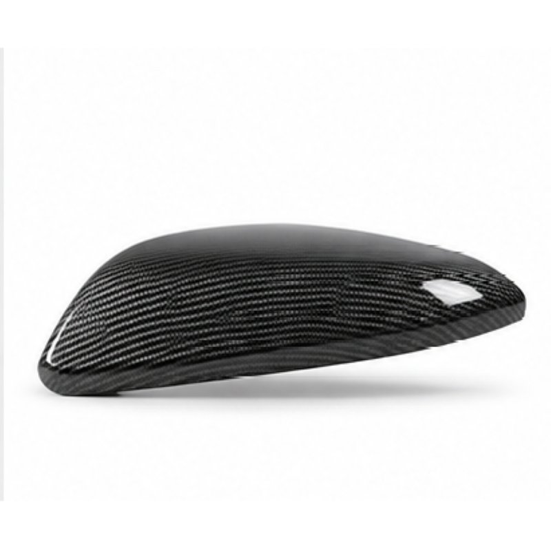 Car Craft Compatible With Honda Civic 2016-2021 Side Rear View Case Wing Cap Shell Housing Mirror Covers 3m Tape Pasting Style Factroy Style Carbon Fiber Look