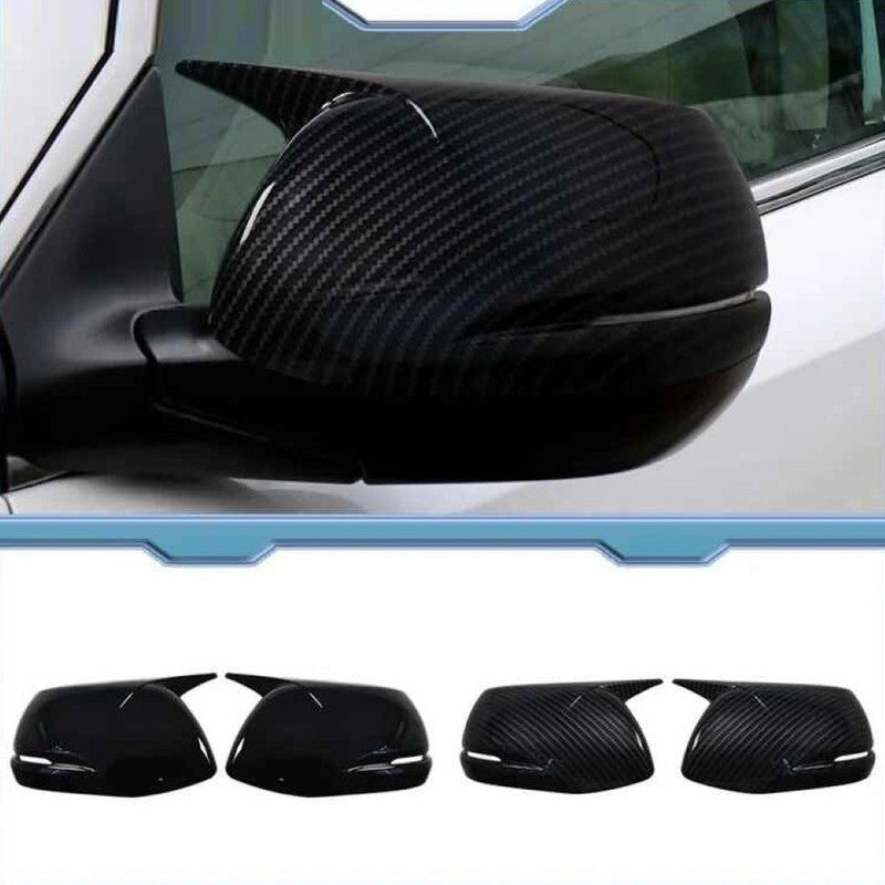 Car Craft Compatible With Honda Crv 2012-2021 Side Rear View Case Wing Cap Shell Housing Mirror Covers 3m Tape Pasting Style Carbon Fiber Look CC-11537