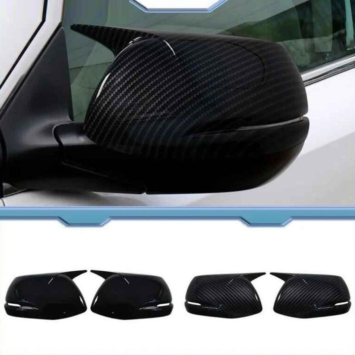 Car Craft Compatible With Honda Crv 2012-2021 Side Rear View Case Wing Cap Shell Housing Mirror Covers 3m Tape Pasting Style Carbon Fiber Look CC-11537