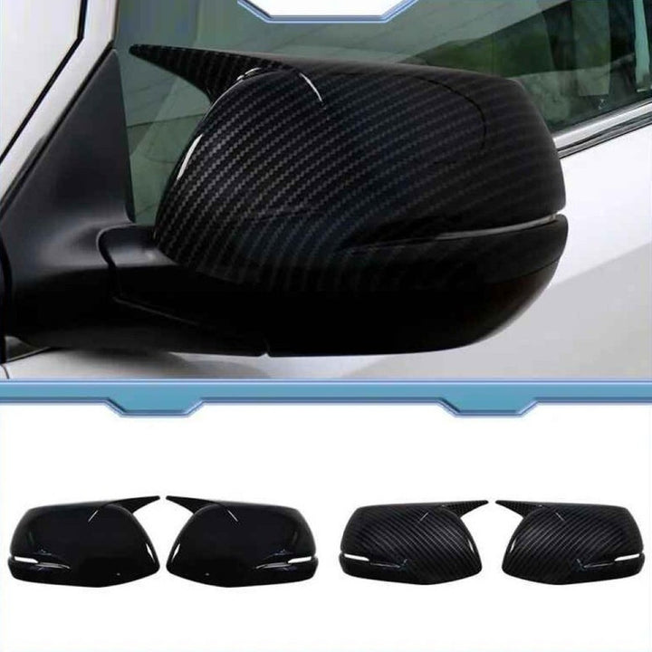 Car Craft Compatible With Honda Crv 2012-2021 Side Rear View Case Wing Cap Shell Housing Mirror Covers 3m Tape Pasting Style Glossy Black CC-11536