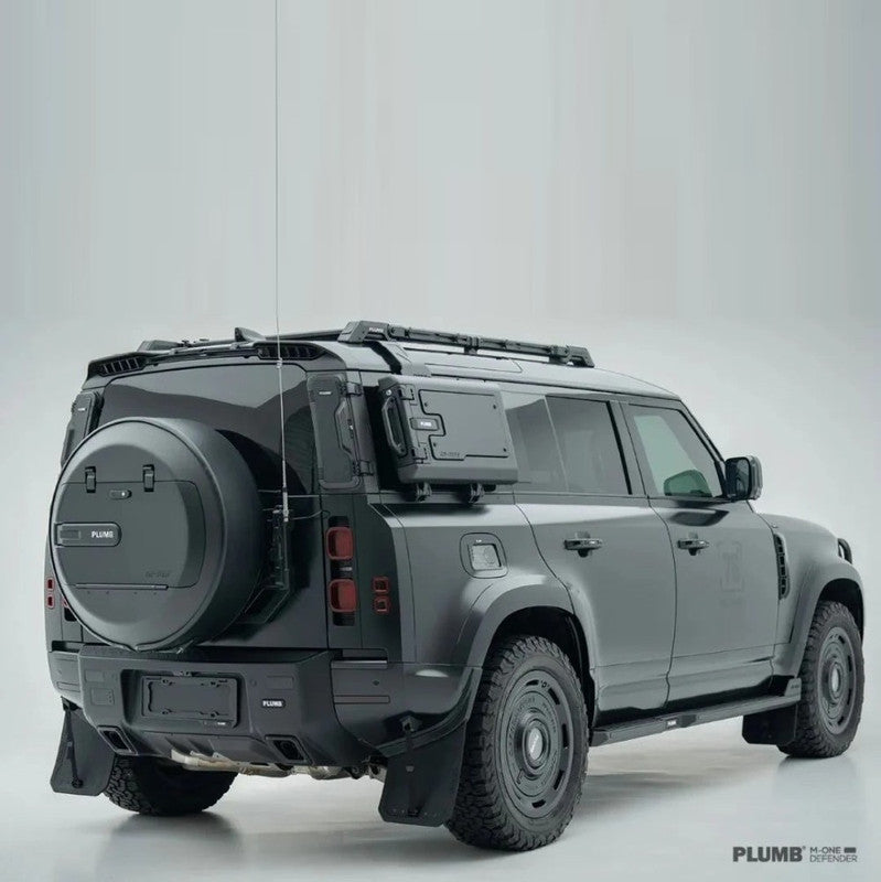 Car Craft Compatible With Land Range Rover Defender 90 110 130 L663 2020-2026 Plumb M One Series Dark Special Edition Rear Bumper Kit Plumb-029