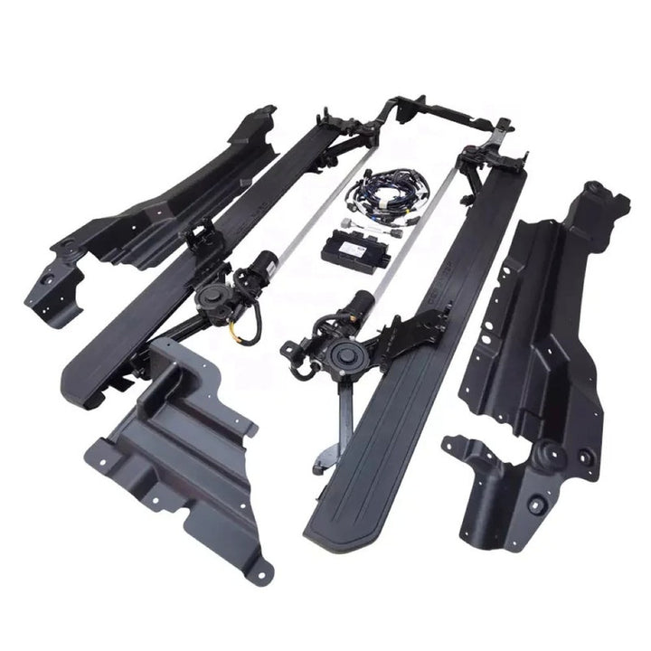 Car Craft Compatible With Land Range Rover Defender 110 130 L663 Lr129997 2026+ Automatic Deployable Electric Side Step Retractable Ladder Pedal Running Boards Side Step 4 Door Oem Style