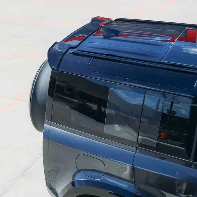 Car Craft Compatible With Range Land Rover Defender L663 2020-2025 90 110 130 Upgrade Convertion Bodykit Urban U Style Rear Roof Wing Boot Lip Spoiler - CAR CRAFT INDIA