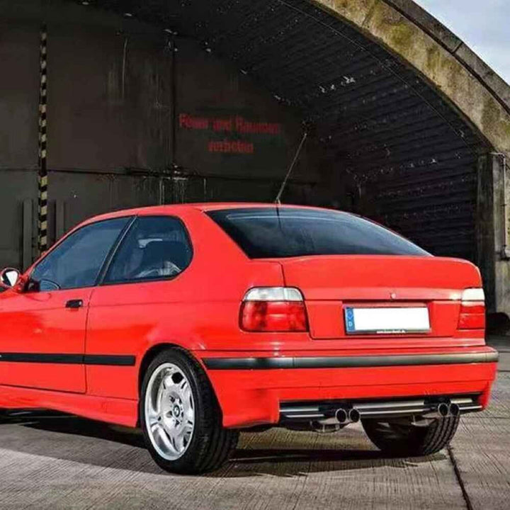 Car Craft Compatible With Bmw 3 Series E36 1990-1998 Upgrade Facelift Convert To E36 M3 M Sport Bodykit Side Skirt Splitter Running Board CC-9661