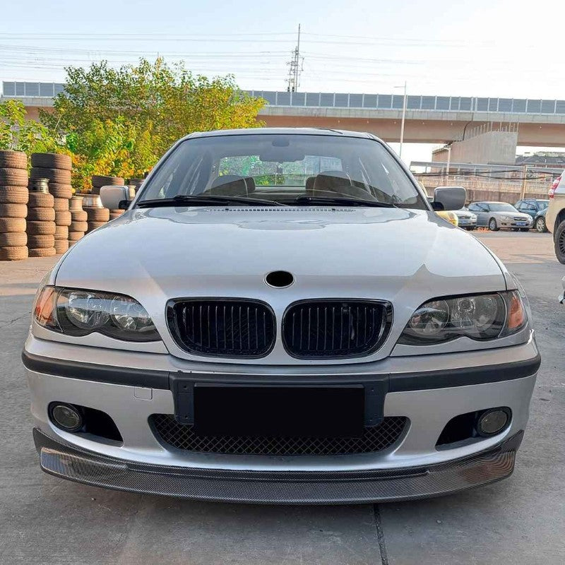 Car Craft Compatible With Bmw 3 Series E46 Sport 1998-2005 Front Bumper Lip Splitter Skirts Zst-1438 Cf Carbon Fiber Look CC-10010 - CAR CRAFT INDIA