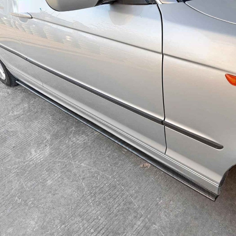 Car Craft Compatible With Bmw 3 Series E46 Sport 1998-2005 Car Side Skirts Splitter Running Board Trim Zst-1439 Cf Carbon Fiber Look - CAR CRAFT INDIA