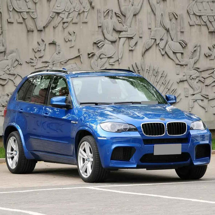 Car Craft Compatible With Bmw X5 E70 2010-2013 Side Skirts Splitter Running Board Side Step M Sport X5m Style E70-004 Gc
