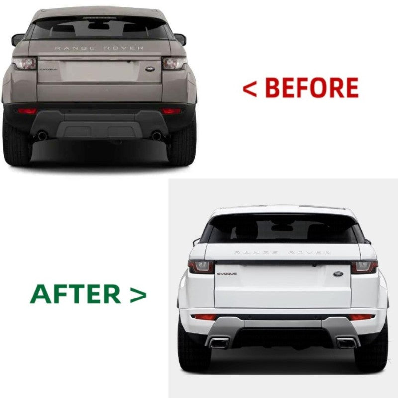 Car Craft Compatible With Land Range Rover Rr Evoque 2010-2015 Upgrade Facelift Conver To 2017 Evoque Dynamic Bodykit Bumper Side Skirts Grill - CAR CRAFT INDIA
