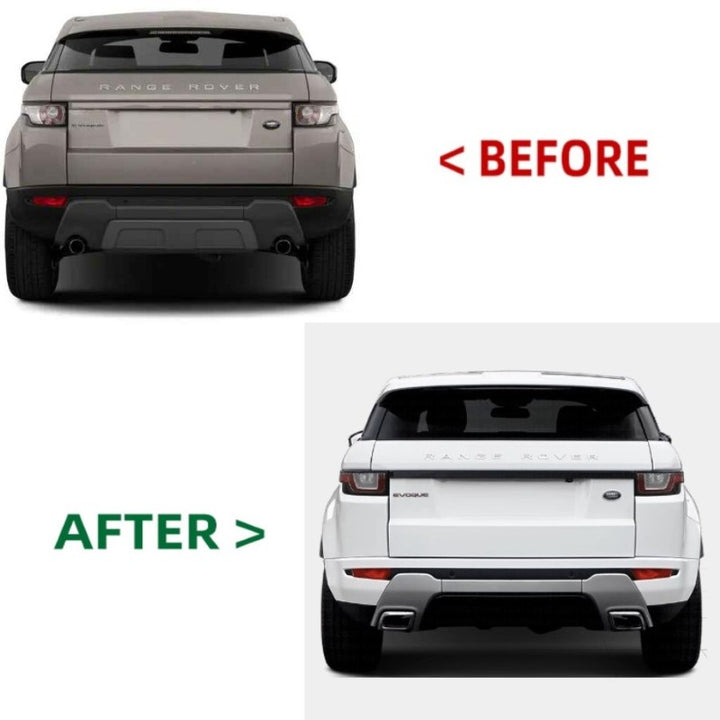 Car Craft Compatible With Land Range Rover Rr Evoque 2010-2015 Upgrade Facelift Conver To 2017 Evoque Dynamic Bodykit Bumper Side Skirts Grill - CAR CRAFT INDIA