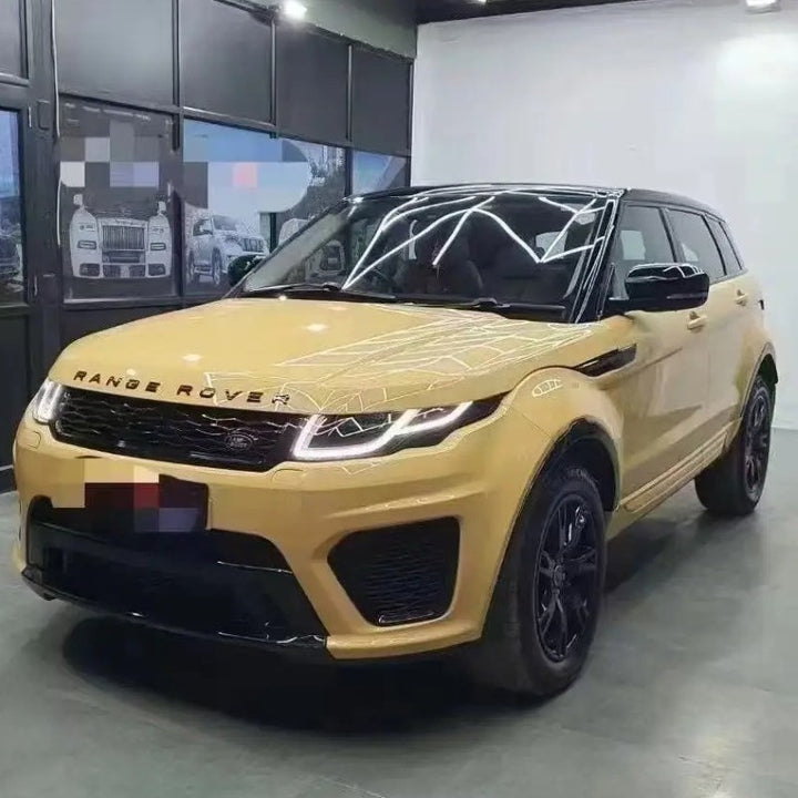 Car Craft Compatible With Land Range Rover Rr Evoque 2010-2015 Upgrade Facelift Conver To 2017 Evoque Sva Bodykit Bumper Side Skirts Grill