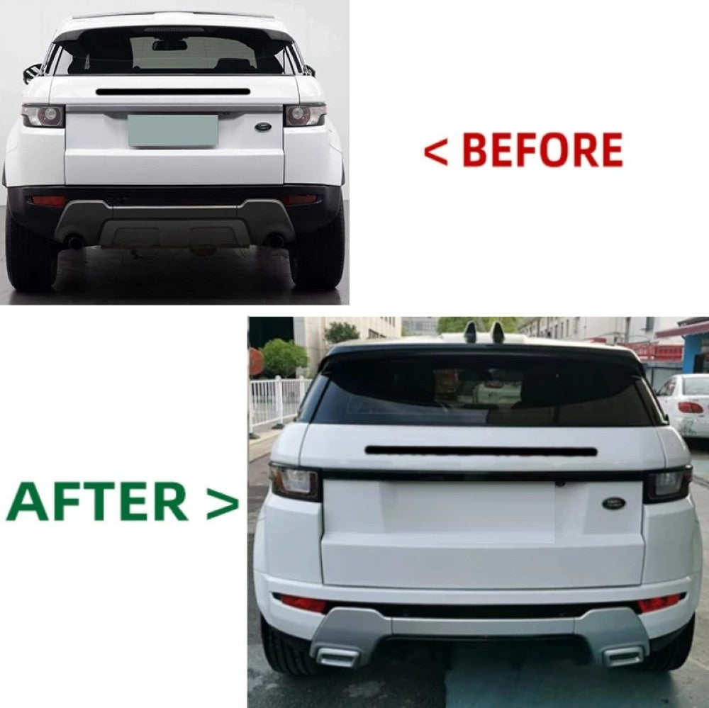 Car Craft Compatible With Range Land Rover Evoque 2010-2015 Upgrade To 2018 Dynamic Front Grill Fog Lamp Chrome Trim Kit Bodykit Bumper CC-5857 - CAR CRAFT INDIA