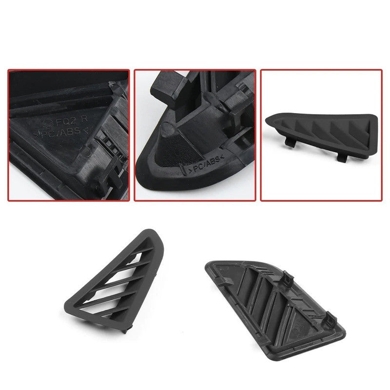 Car Craft Compatible With Bmw 7 Series F01 F02 F04 2009-2014 Auto Parts Car Central Control Dashboard Side Ac Air Vent Outlet Frame Cover Trim Small 51459172959 Black Right Driver Side CC-9070
