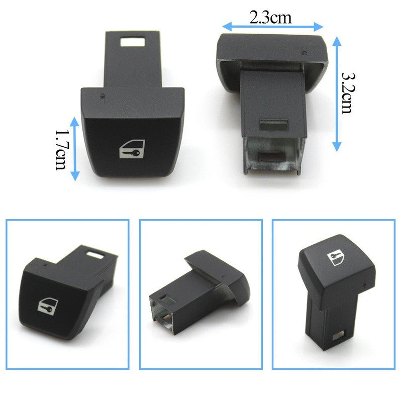 Car Craft Compatible With Bmw 5 Series F10 F07 Gt 2011-2017 6 Series F06 F12 2011-2019 7 Series F01 F02 2009-2015 X3 F25 2011-2013 Door Lock Unlock Button Switch Cover 61319161896-c2