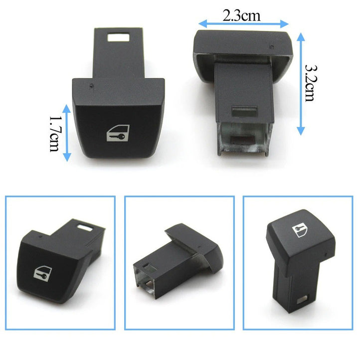 Car Craft Compatible With Bmw 5 Series F10 F07 Gt 2011-2017 6 Series F06 F12 2011-2019 7 Series F01 F02 2009-2015 X3 F25 2011-2013 Door Lock Unlock Button Switch Cover 61319161896-c2