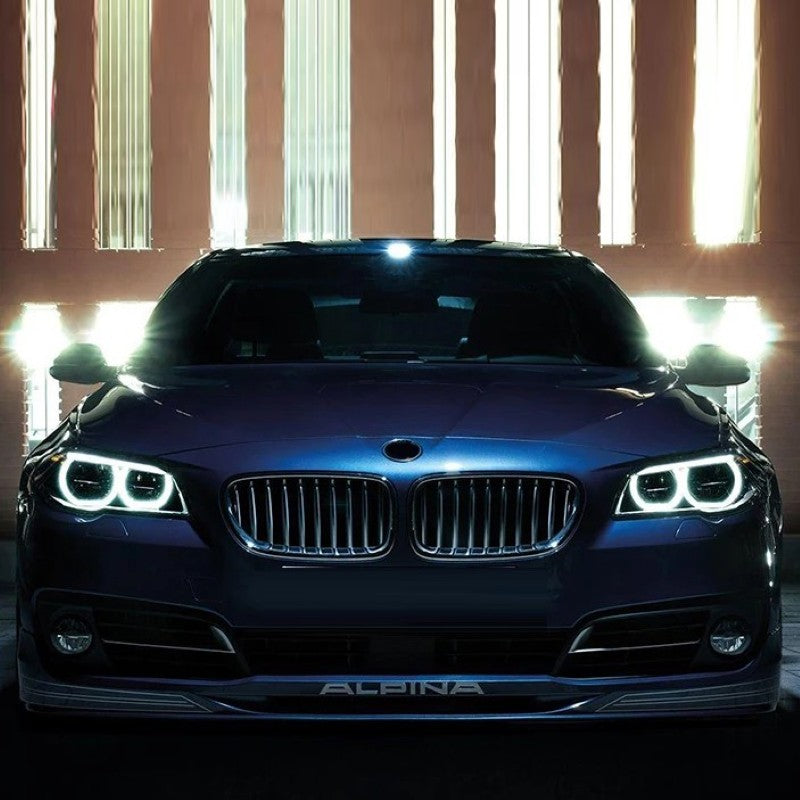 Car Craft Compatible With Bmw 5 Series F10 2010-2013 Car Front Upgraded Head Light Lamp Xenon Headlight Retrofit Upgrade Modified Led Drl Hid Light Lci Led Style - CAR CRAFT INDIA