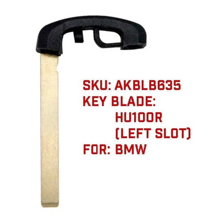 Car Craft Compatible With Bmw 1 2 3 4 5 6 7 X1 X3 X4 X5 X6 X7 Z4 Series Key Cover Case Physical Key Blade Black Bm-ks-32