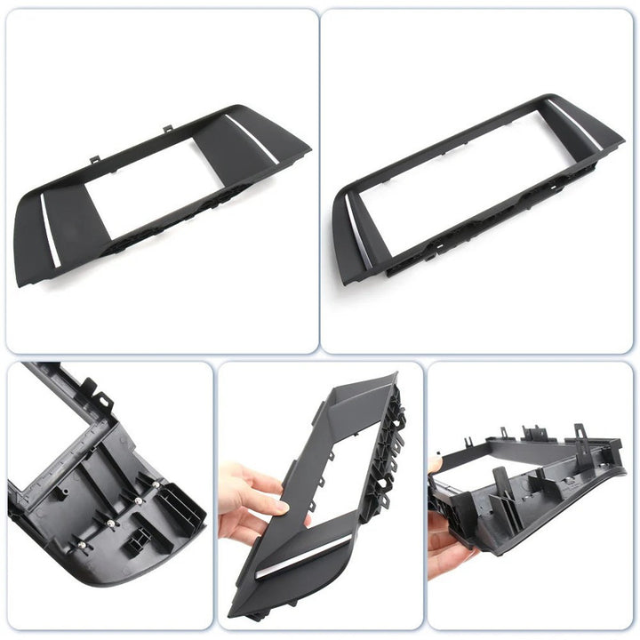 Car Craft Compatible With Bmw 5 Series F10 F18 Id4 Infotainment Display Screen Player Radio Frame Trim Lcd Cover Panel 65509301373 6.25 Inch CC-9022