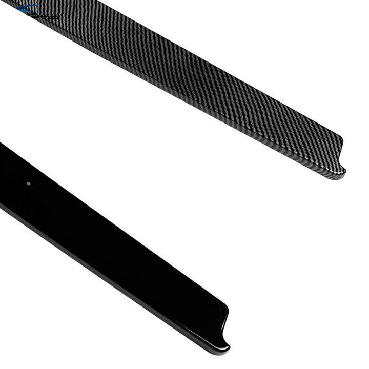 Car Craft Compatible With Bmw 5 Series F10 2010-2017 Side Skirt Splitter Trim Running Board Zst-1343 Gb Glossy Black