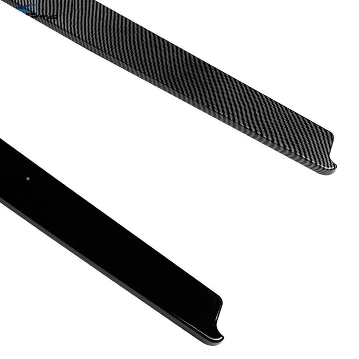 Car Craft Compatible With Bmw 5 Series F10 2010-2017 Side Skirt Splitter Trim Running Board Zst-1343 Cf Carbon Fiber Look