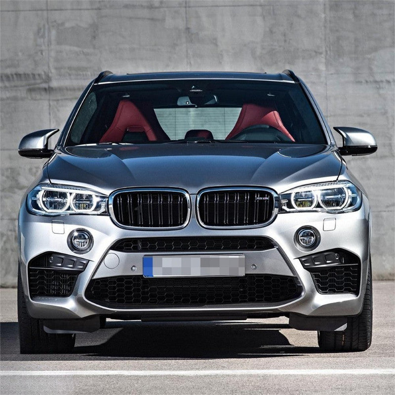 Car Craft Compatible With Bmw X5 F15 2014-2019 Front Bumper Upgrade Convert To M Sport Mp M Performance M Sport X5m Bodykit Wheel Arch F15-004 Gc