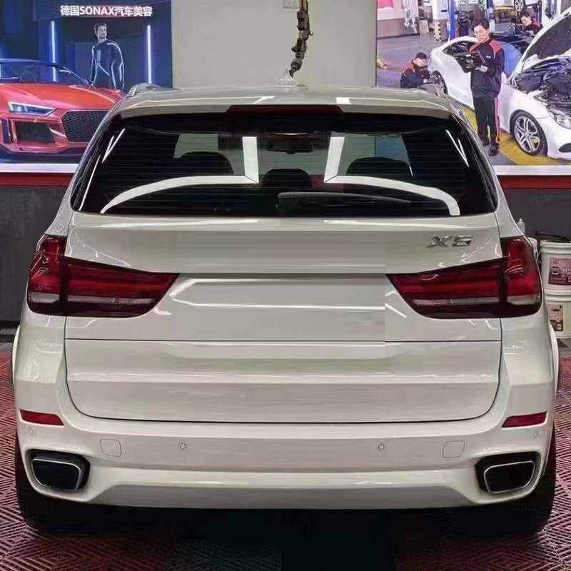 Car Craft Compatible With Bmw X5 F15 2014-2019 Rear Bumper Upgrade Convert To M Sport Mp M Performance M Sport Mt Bodykit Wheel Arch F15-003 Gc