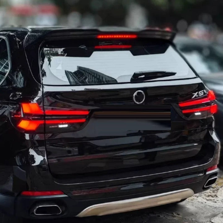 Car Craft Compatible With Bmw 5 X5 F15 2014-2018 Car Rear Upgraded Tail Light Lamp Xenon Taillight Retrofit Upgrade Modified Led Drl Hid Light G05 Style Smoke - CAR CRAFT INDIA