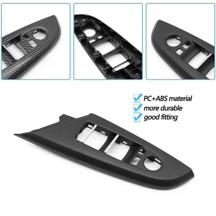 Car Craft Compatible With Bmw X3 F25 2011-2017 Car Front Door Window Lift Switch Cover Trim Outer Frame Handle 51417349323-1 - CAR CRAFT INDIA