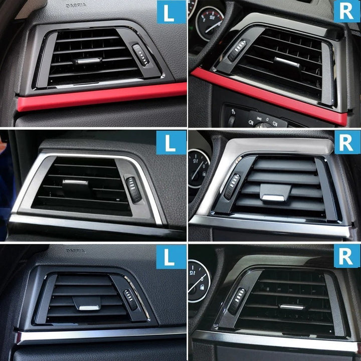 Car Craft Compatible With Bmw 3 Series F30 Gt F34 2012-2018 4 Series F35 F32 F33 F36 F82 F83 Upgraded Front Ac Air Vent Outlet Grille Backseat Assembly 64229253217 64229253217 64229231995 Right - CAR CRAFT INDIA