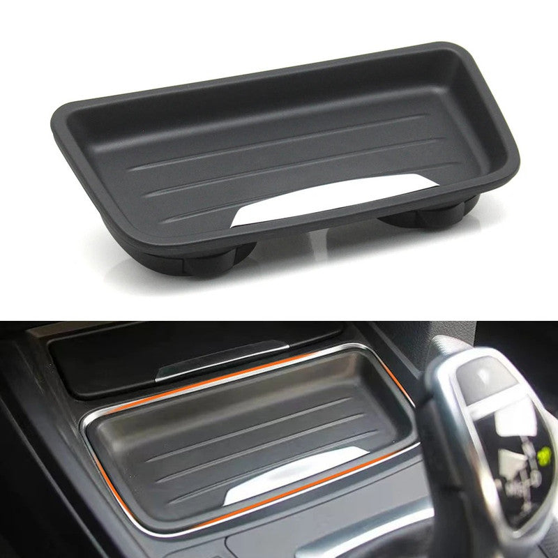 Car Craft Compatible With Bmw 3 Series F30 F34 F80 M3 2013-2019 4 Series F32 2013-2018 Car Center Console Cup Holder Storage Tray Insert Cover Trim 51169232068 - CAR CRAFT INDIA