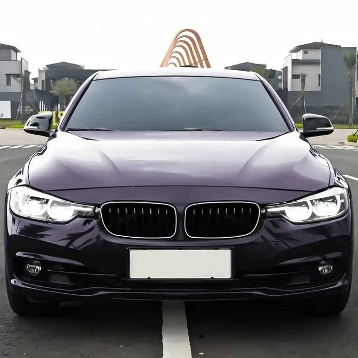 Car Craft Compatible With Bmw 3 Series F30 F80 2012-2018 M3 M4 Front Bumper Show Mesh Grill Dual Line Bar Three Colour Illuminated Led Light Zst-1329 Dual Led Three Colour - CAR CRAFT INDIA