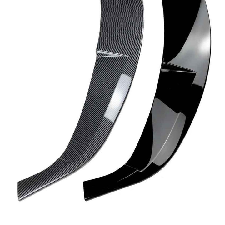 Car Craft Compatible With Bmw 3 Series F30 F31 2012-2018 M Pack M Sport M Tech M Performance Bumper Front Lip Splitter Skirt Trim Zst-403 Gb Glossy Black