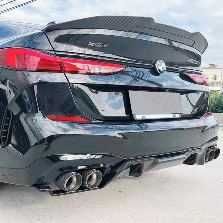 Car Craft Compatible With Bmw 2 Series F44 2020-2025 Rear Trunk Wing Boot Lip Wing Spoiler Psm Big Glossy Black
