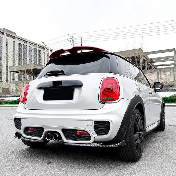 Car Craft Compatible With Mini Cooper F55 F56 F57 2014-2022 After Rear Bumper Jcw Lip Diffuser Splitter Skirt Zst-1390 Gb Gloss Black Zst-1390 Gb Gloss Black