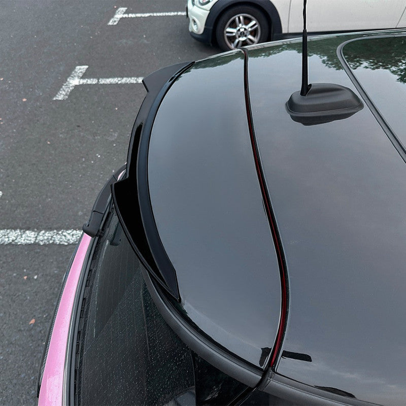 Car Craft Compatible With Mini Cooper F55 F56 2014-2022 Rear Trunk Wing Boot Lip Roof Spoiler Zst-1346 Gb Gloss Black