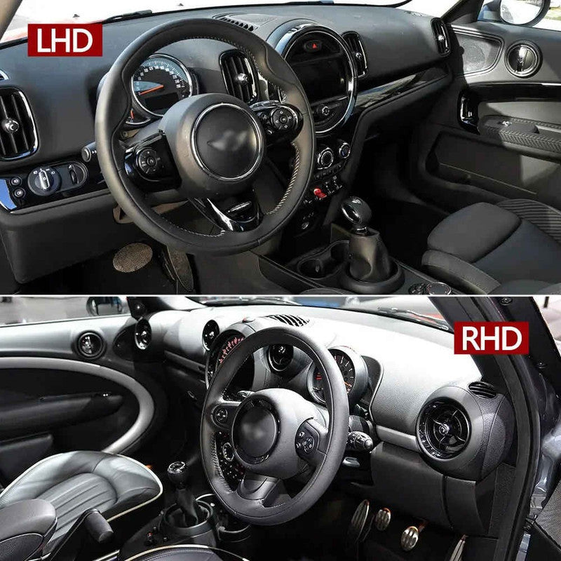Car Craft Compatible With Bmw Mini Cooper Countryman F60 2015-2024 Front Dashboard Steering Wheel Lower Cover Sponge Backplate 51459332784-c