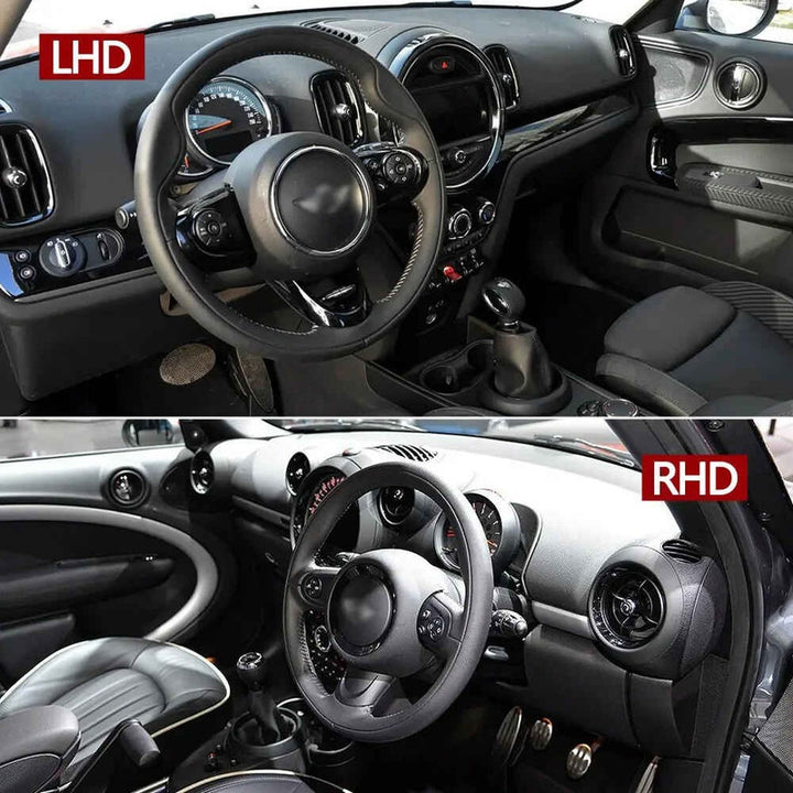 Car Craft Compatible With Bmw Mini Cooper Countryman F60 2015-2024 Front Dashboard Steering Wheel Lower Cover Sponge Backplate 51459332784-c