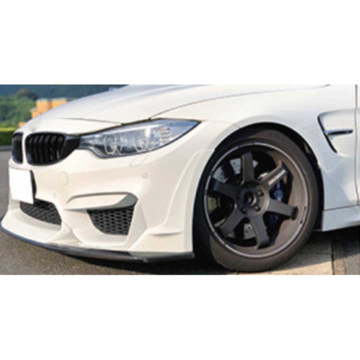 Car Craft Comptible With Bmw M3 M4 F80 F82 F83 Front Bumper Upgraded Bodykit Body Kit Skirts Splitter Front Rear Lip Diffuser Side Skirts Spoiler Trims Cannards Vten Style CC-9085
