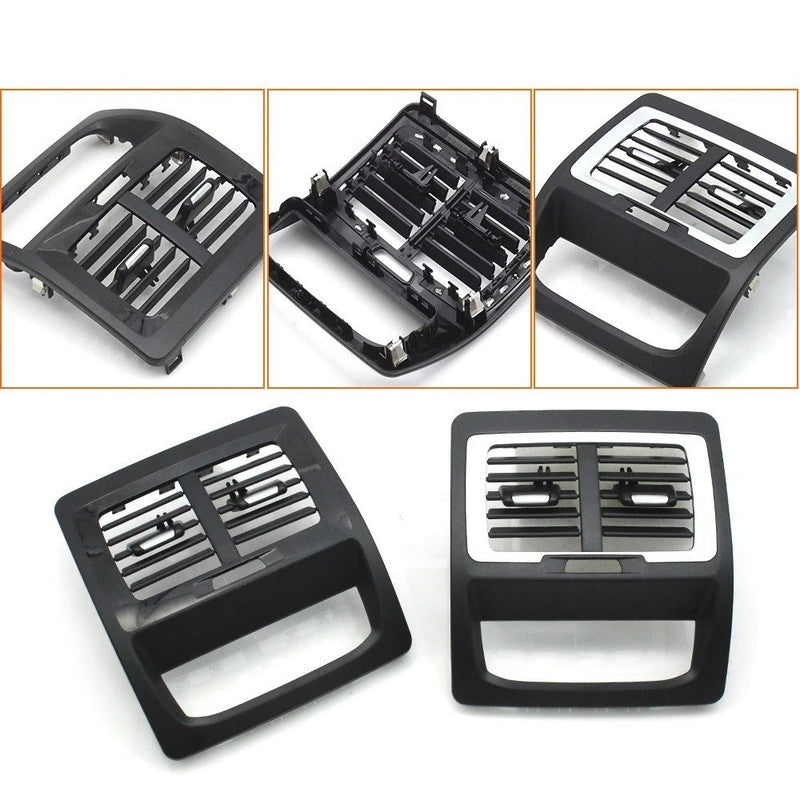 Car Craft Compatible With Bmw Ix3 G08 2019-2024 X3 G01 2018-2021 X3m F97 2017-2021 X4 G02 2017-2021 X4m F98 2017-2021 Rear Ac Vent Grille Panel Air Conditioning 64229363822-c Black Model A Assembly