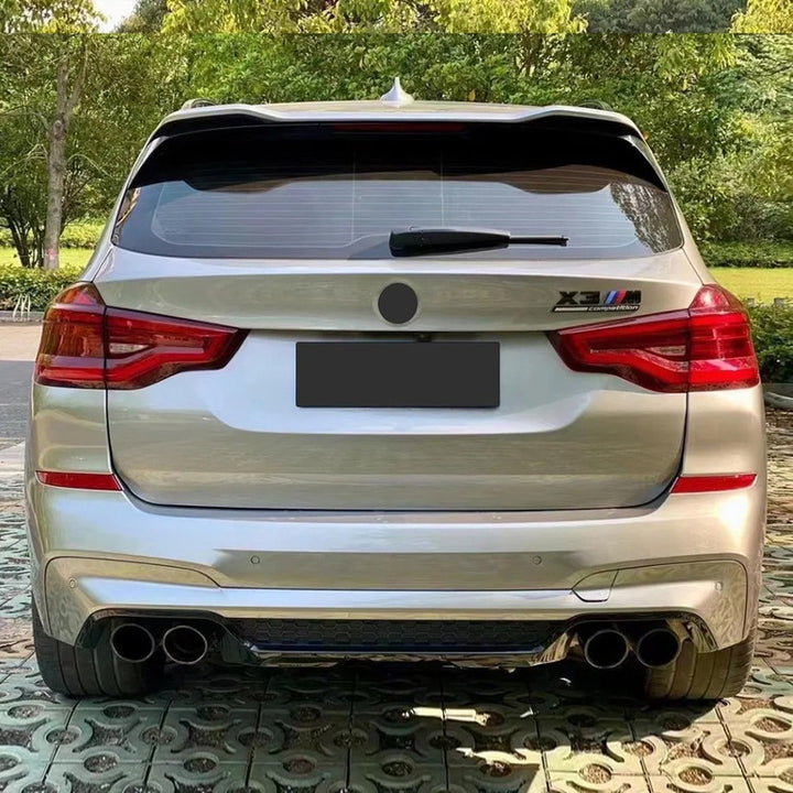 Car Craft Compatible With Bmw X3 G01 G08 2018-2021 Upgrade Convert To M Sport M Performance X3m Bodykit Body Kit Rear Bumper Gc G01 08 005