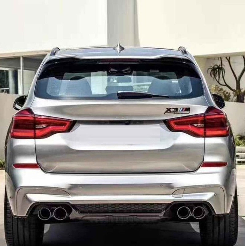 Car Craft Compatible With Bmw X3 G01 2018-2023 Rear X3m M Sport Bumper After Rear Lip Diffuser Style 00-00 Gc