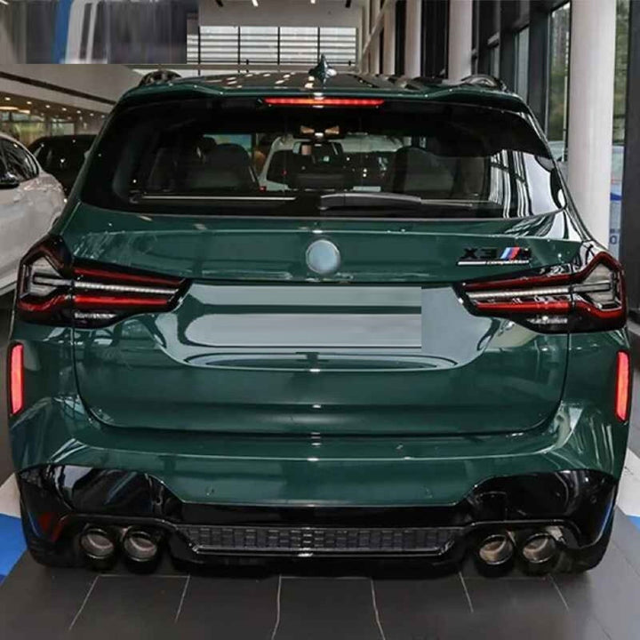 Car Craft Compatible With Bmw X3 G01 G08 Lci 2022-2025 Front Bumper Upgrade Convert To M Sport X3m Bodykit Grill Exhaust Tip Diffuser Grill G01/08-026 Gc