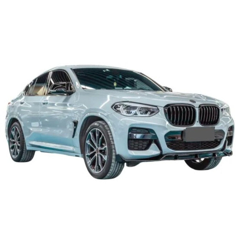 Car Craft Compatible With Bmw X4 G02 2018-2021 Upgrade Convert To Black Samurai Aero M Tech Mt Bodykit Body Kit Side Skirt Splitter Front Lip Diffuser Exhaust Pipe Tip 25i Gc G02 006