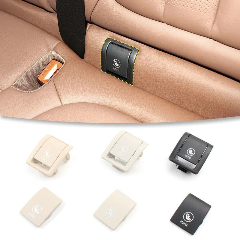 Car Craft Compatible With Bmw X6 G06 2019-2025 Rear Child Seat Anchor Safety Isofix Restraint Backseat Buckle Covers 52207939539 Beige Assembly CC-9027