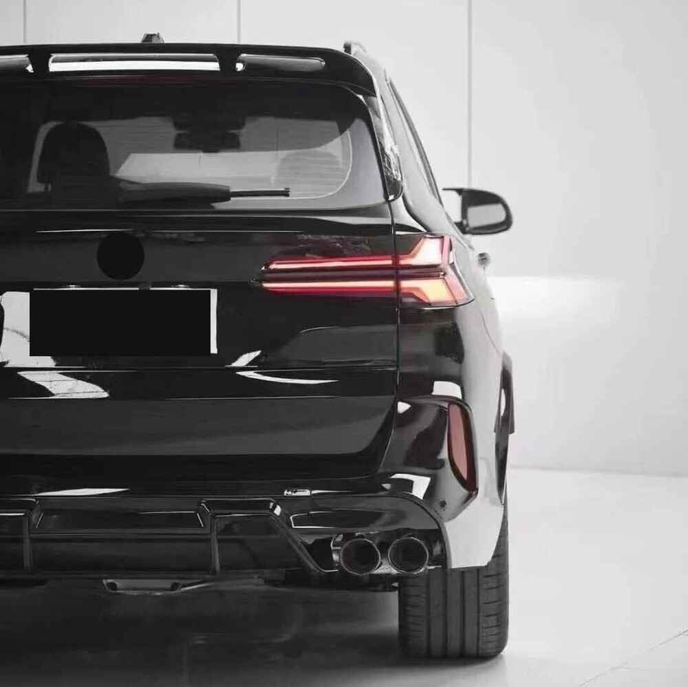 Car Craft Compatible With Bmw X5 X6 G05 G06 Lci 2023+ Exhaust Tips Tail Pipe Midpipe Muffler With Clamp G05/g18-019 Gc