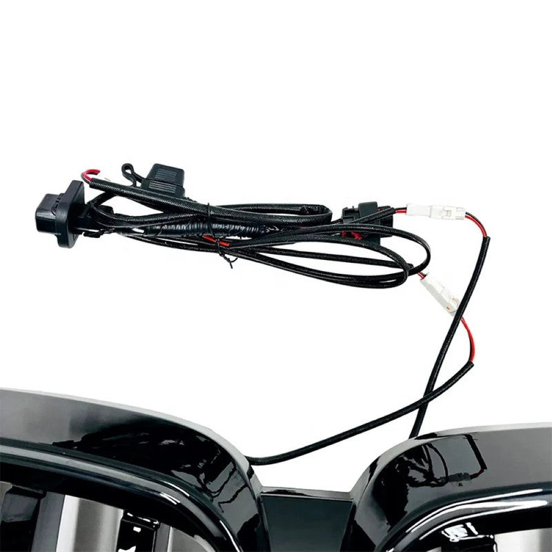 Car Craft Compatible With Bmw X5 G05 Lci 2023-2025 Front Bumper Show Illuminated Led Glow Grill Single Line CC-9672