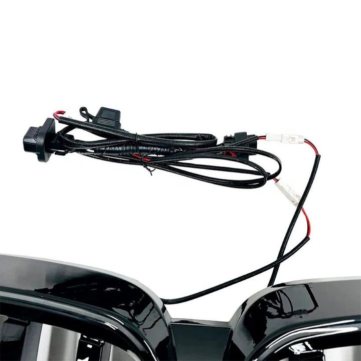 Car Craft Compatible With Bmw X5 G05 Lci 2023-2025 Front Bumper Show Illuminated Led Glow Grill Single Line CC-9672